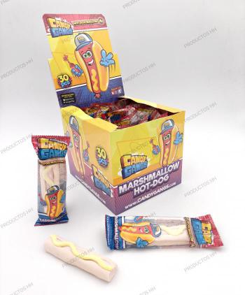 HOT DOG MARSHMALLOW 30 UDS CANDY GANGS