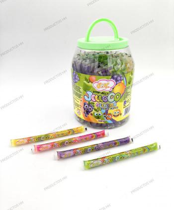 JELLOOO STRIP JELLY GELATINA 100 Uds