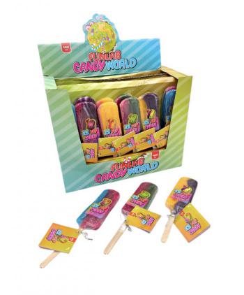 FUNLAB CANDY WORLD PIRULETA ICE POP 48 Uds