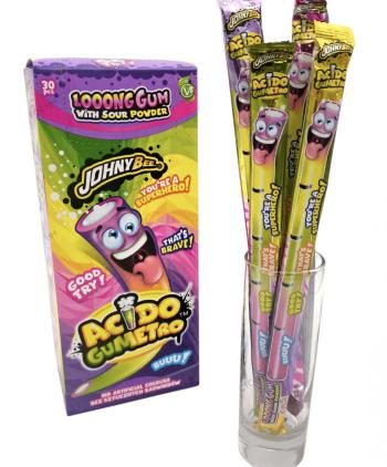 CHICLE ACIDO GUMETRO 30 Uds