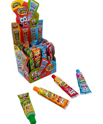 SQUEEZE CANDY TUBO JOHNY BEE 16 Uds