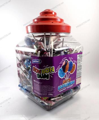BONBONBUM CHUPA BERRY EXPLOSION 100 Uds COLOMBINA