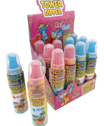 TOWER DIPPER FUNNYCANDY 12 Uds