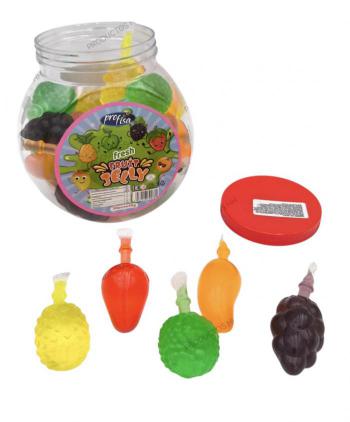 FRESH FRUIT JELLY FRUTA DE GELATINA 35 grs 30 Uds