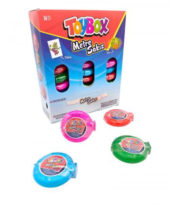 TOY BOX CHICLE TUTIFRUTTI 35 grs 36 Uds