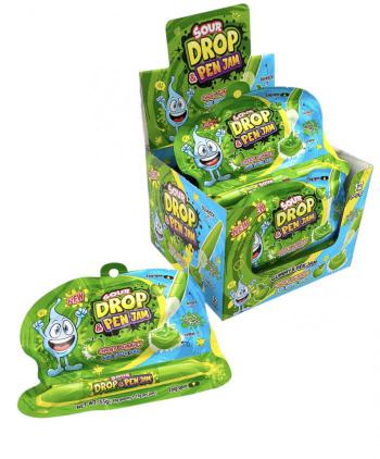 SOUR DROP & PEN JAM APPEL MANZANA 12 Uds