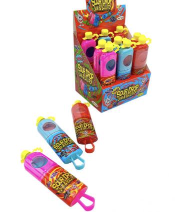 SOUR DROP JAM & LOLLIPOP 12 Uds