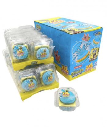 SPONGE BOB XXL FILLED BLUE BURGER 50 grs 24 Uds
