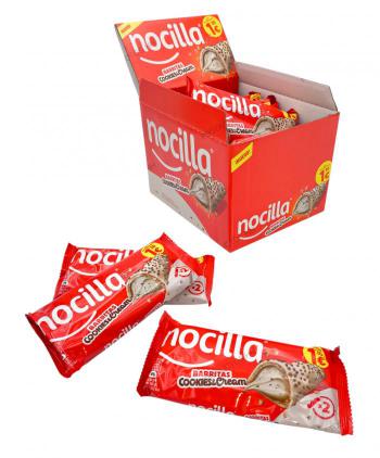 BARRITAS NOCILLA COOKIES & CREAM 1,30€ 18 Uds