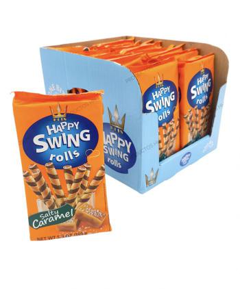 HAPPY SWING ROLLS CARAMELO 150 grs 1 Ud caja 16 Uds