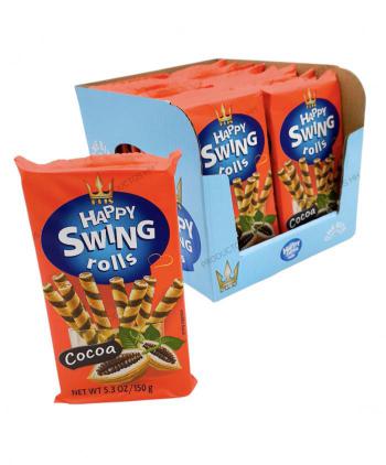 HAPPY SWING ROLLS CACAO 150 grs 1 Ud Caja 16 Uds