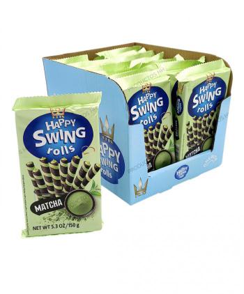 HAPPY SWING ROLLS MATCHA 150 grs 1 Ud Caja 16 Uds
