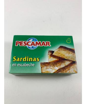 SARDINAS EN ACEITE ESCABECHE RR-125 FA PESCAMAR