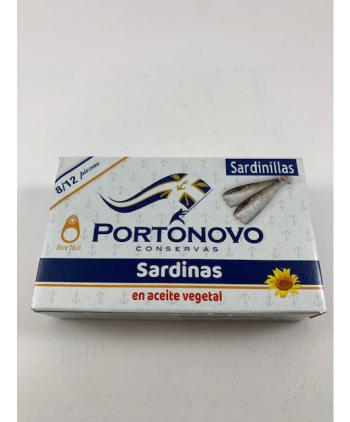 SARDINILLAS EN ACEITE 8/12 RR-125 FA PORTONOVO