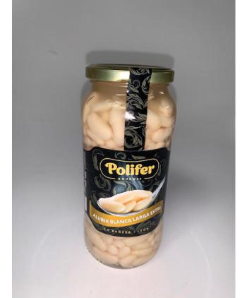 ALUBIA BLANCA LARGA COCIDA POLIFER 580 GR