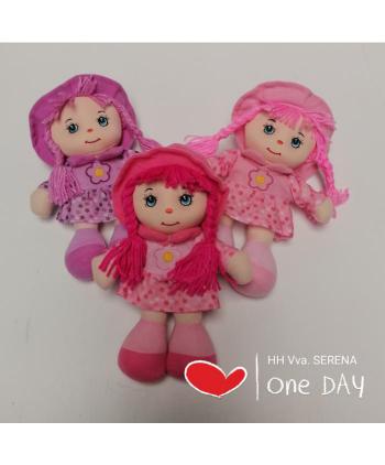 MUÑECA TRAPO SOMBRERO 3 MODELOS 1 Ud